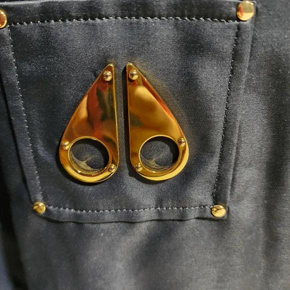 Moose Knuckles Black Puffer Jacket Gold Series. Brand NEW!!!